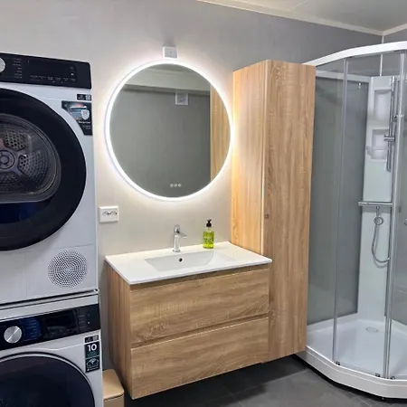 公寓 Modern 2-bedroom - Sleeps 6 - Near Nature & Northern Lights 特罗姆瑟